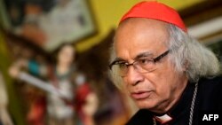 El arzobispo de Managua, cardenal Leopoldo Brenes.