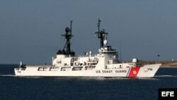Barco del servicio guardacostas de EEUU. Archivo.