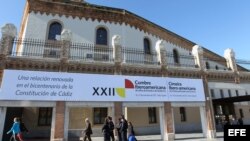 Palacio de Congresos de Cádiz, sede de la XXII Cumbre Iberoamericana de Jefes de Estado y de Gobierno