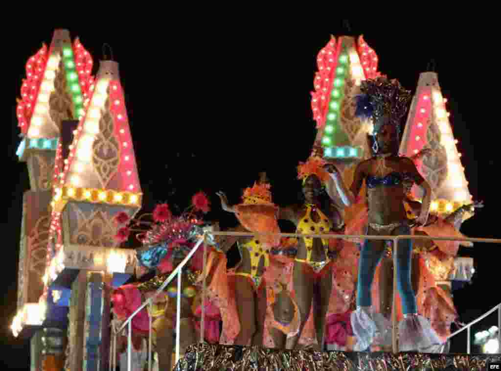 Las celebraciones del tradicional Carnaval de La Habana.