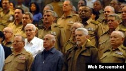 Cúpula del poder político militar cubano