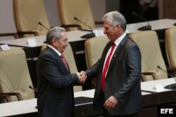 Díaz-Canel elegido nuevo presidente de Cuba en sustitución de Raúl Castro.