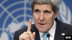 El secretario de Estado, John Kerry