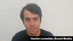 El artista plástico Hamlet Lavastida, detenido en Villa Marista, La Habana. 