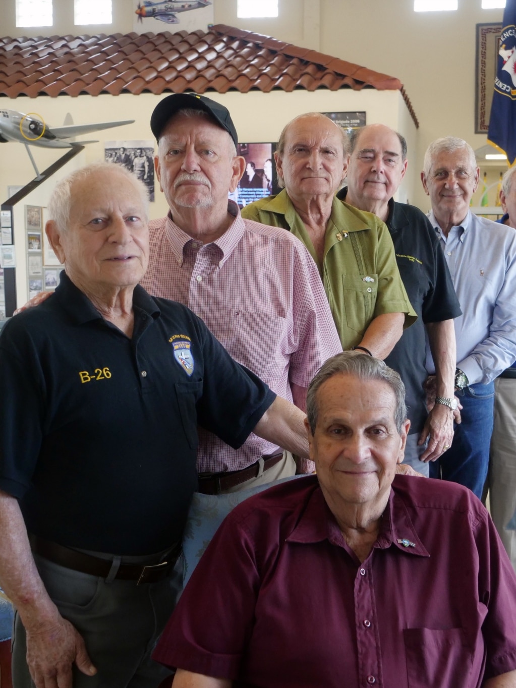 Miembros de la Brigada de asalto 2506 Bahia de Cochinos 