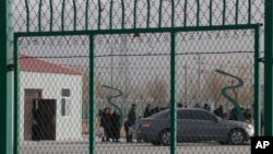 Centro de detención en Artux, Xinjiang, China, el 3 de diciembre de 2018. (AP Photo/Ng Han Guan).