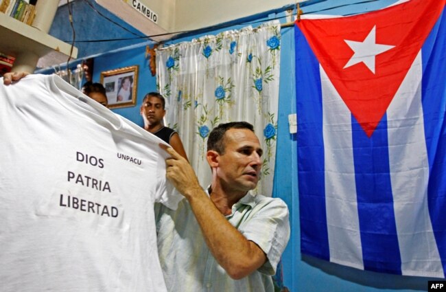 El líder de UNPACU, José Daniel Ferrer, en una imagen tomada el 25 de marzo de 2012 (Foto: Mariana Bazo/Reuters).