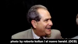 Jorge Mas Canosa, quien fuera director de la Fundación Nacional Cubano Americana e impulsor de la creación de Radio Martí en 1985.