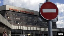 Vista del aeropuerto internacional de Sheremétievo en Moscú (Rusia), donde se encuentra atrapado desde hace más de tres semanas en su zona de tránsito el extécnico de la CIA Edward Snowden.