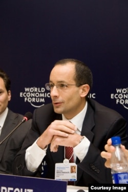 Marcelo Odebrecht habla en el Fórum Económico Mundial, en 2009. (Cicero Rodrigues/ World Economic Forum)
