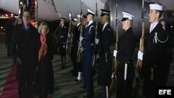 Mariano Rajoy llega a Washington, DC, para visita.