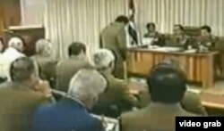El tribunal de honor militar que juzgó a Arnaldo Ochoa.