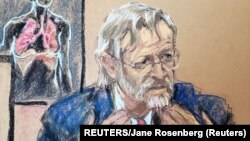 Neumólogo en caso Floyd testitifica ante el jurado. REUTERS/Jane Rosenberg.