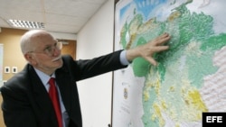 El ministro venezolano de Planificación y Desarrollo, Jorge Giordani,