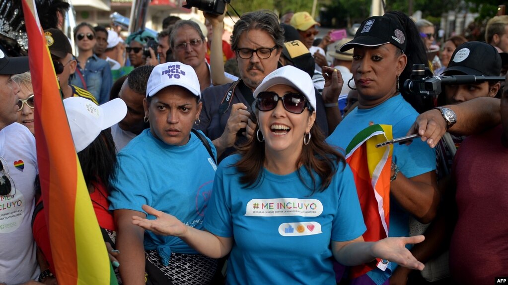 La conga celebrada el 12 de mayo de 2018.