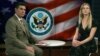 Carrie Filipetti, Subsecretaria Adjunta para Cuba y Venezuela, es entrevistada por el Director de Noticias, Jorge Jauregui, en los estudios de Radio Televisión Martí