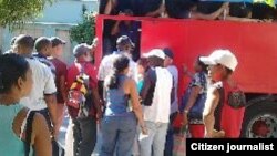 Reporta Cuba. Transporte en Santiago de Cuba. Foto: JABueno.