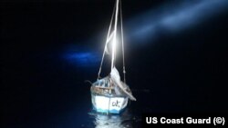 Embarcación hallada el 27 de julio cerca de las costas de Bahamas.