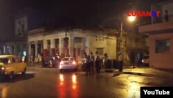 Fotograma del video de Cubanet sobre la protesta en la Calzada del Cerro.