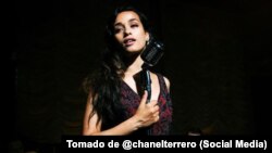 La cantante de origen cubano Chanel Terrero.