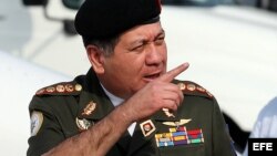 El ministro de Defensa venezolano, Henry Rangel Silva.