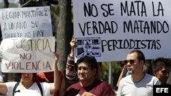 Foto archivo, Día Internacional para Poner Fin a la Impunidad de los Crímenes contra Periodistas