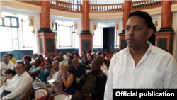 Alexis Acosta Silva, intendente de La Habana Vieja fue el primero en declarar la marcha reprogramada por el Grupo Archipiélago para el próximo 15 de noviembre como "ilícita". 