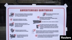 Advertencia sobre los casos de cólera en Cuba y las medidas a tomar.