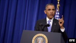 El presidente de Estados Unidos, Barack Obama, este jueves 16 de enero
