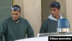 Fotografía de archivo. Agentes de la Seguridad del Estado.