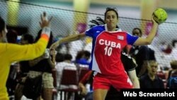Balonmano femenino. Foto archivo.