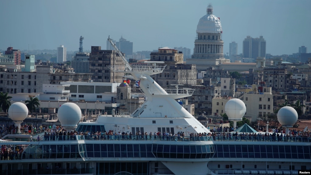 Empress of the Seas, operado por Royal Caribbean, deja La Habana el 5 de junio. 