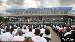 Escuela de medicina latinoamericana, en La Habana.