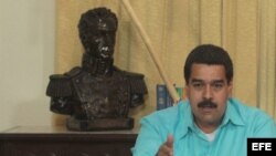 El vicepresidente venezolano, Nicolás Maduro