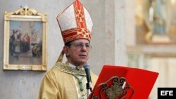 Primera misa del nuevo arzobispo de La Habana. (Archivo)