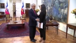 Presidente de Chile recibe a Rosa María Payá