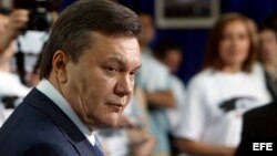 El expresidente ucraniano Viktor Yanukovych en una foto de archivo.