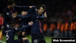 París Saint-Germain salió airoso frente al Chelsea.