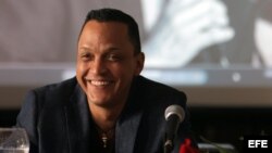 Samuel Formell, director de la popular orquesta cubana "Los Van Van", e hijo de su fundador, Juan Formell.