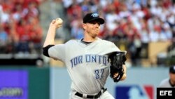 El exlanzador Roy Halladay.