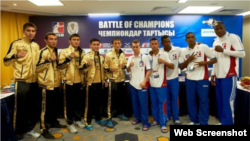 "Batalla de campeones" entre cubanos y kazajos.