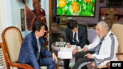 La visita del jefe del gobierno japonés a Cuba