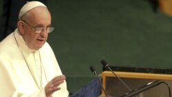 El Papa habla ante la ONU