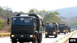 Tropas de la Brigada 416 de Venezuela.