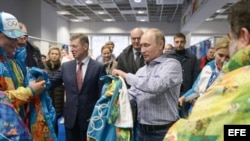 Vladimir Putin en Sochi.