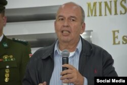Ministro de Gobernación de Bolivia, Arturo Murillo.