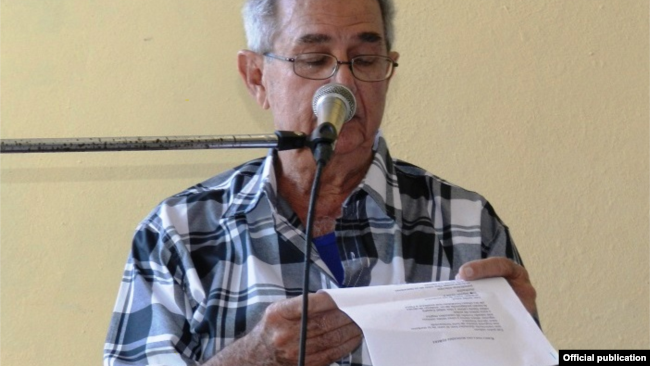 Pedro Armando Junco. Foto Radio Camagüey