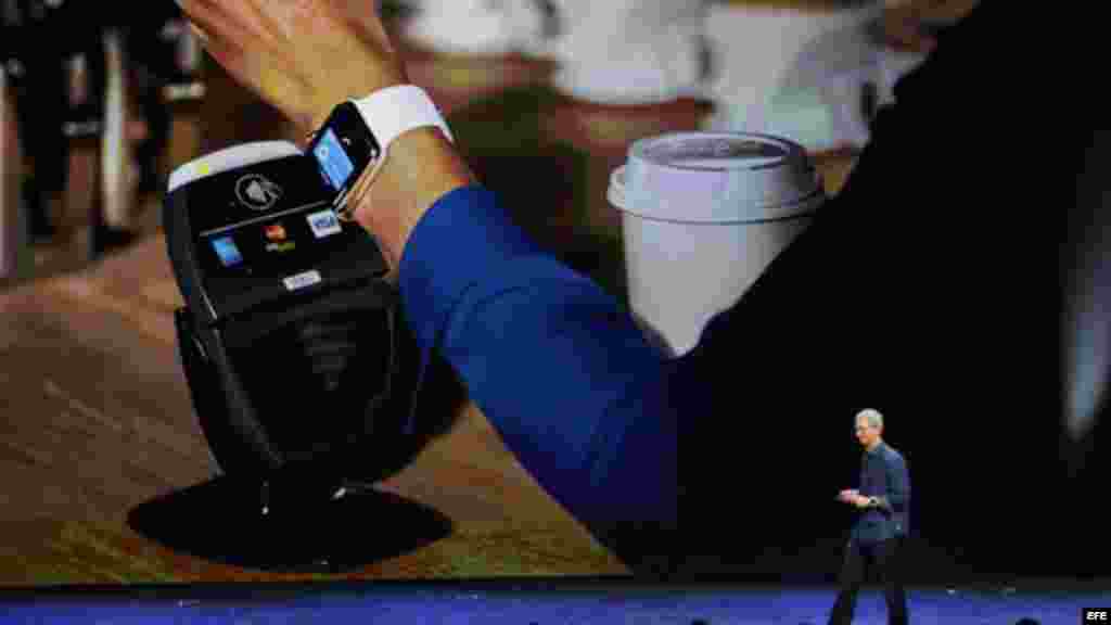 El reloj inteligente, el Apple Watch descrito como el "dispositivo más personal".