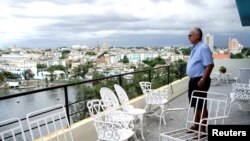 Negocio de renta habitaciones a turistas en La Habana.