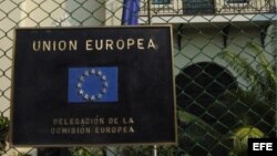 En la imagen el edificio de la delegación de la Comisión Europea en La Habana.